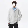 Otoño 2026 Nuevo Elegante Versátil Falso Dos Piezas Cuello Solapa Manga Larga Temperamento Camisa Base Top Casual Negro