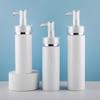Venta al por mayor de fábrica 120 ml botella de plástico con bomba para loción subenvasada 100 ml botella para loción corporal botella para gel de ducha