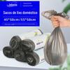 Saco de lixo cinza espesso para lixeira de rolo, venda por atacado direto da fábrica, descartável, para supermercado, hotel, cozinha