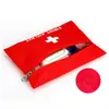 Botiquín de Primeros Auxilios para Exteriores de 12 Piezas Específico para AED para Uso en Automóvil/Kit para Salvar Vidas/Kit de Emergencia para Automóvil Almacenamiento de Viaje Multifuncional