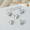 Vídeo de Nail Art Cor Moonlight Ultra Brilhante Tendência Acúmulo de Cristais Diamante Acabamento Pérola Produto Final Coração Irregular Retangular Ângulo Reto Decoração Popular de Diamante