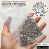 Arte de unha branco transparente pacote inteiro atacado diamante em formato plano mini grande pequeno tamanho diamante gota d'água olho de cavalo joia de unha