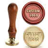 Padrão de logo personalidade customizado selo de pintura cabeça de selo formato especial relevo nome cabeça de selo de latão conjunto completo Atacado