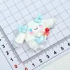 Gato Blanco Cachorro DIY Resina Joyería Accesorios Funda de Teléfono Pegamento Crema Cubierta Protectora Parche Material para Joyería Dibujos Animados