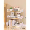 Prateleira de Armazenamento para Mesa, Estante de Mesa, Mesa de Dormitório, Organizador de Mesa de Escritório, Pequena Estante Multicamadas, Prateleira de Armazenamento em Camadas