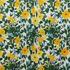 Popelina de Algodón Estampada Pastoral Abstracta Floral Tejido Primavera y Verano Fresco Transpirable Amigable con la Piel Tela para Camisa de Niño