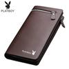 Cartera Playboy Cartera para Hombre Cartera Joven Estudiante Horizontal Moda productos genuinos Cartera Corta Delgada