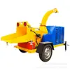 Triturador de Galhos Grande Multifuncional, Triturador de Madeira e Palha, Equipamento para Descarte de Resíduos de Jardim