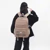 Bolso Casual Unisex de Gran Capacidad 2023 Nuevo Bolso para Salir y Viajar Mochila de Color Sólido Simple Bolso para Tutorías