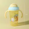 Copo de Palha para Bebê Infantil Copo de Aprendizado para Beber Copo de Bebê Copo de Beber Direto Copo de Beber Acima de 6 Meses À Prova de Vazamento 1-3 Anos