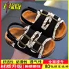 Nuevas Sandalias de Verano para Niñas 2026, Suela Suave Antideslizante, Estilo Princesa Casual con Velcro, Sandalias de Playa para Niñas