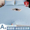 Alfombrilla Refrigerante Hielo Frijol Verano Enfriamiento Mat de Hielo Seda 2026 Nuevo Modelo Individual Dormitorio Aire Acondicionado Suave Lavable a Máquina
