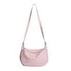 Bolso Minimalista tipo Dumpling para Mujer 2026 Nuevo Modelo Bolso Cruzado Nicho Bolso de Hombro Suave para Viajes Simplicidad Moda Bolso Cruzado Pequeño