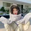 Sombrero de Protección Auditiva Especial de Liquidación para Celebridades de Internet para Mujeres Otoño e Invierno Sombrero Cálido Sombrero de Punto a Prueba de Viento Sombrero de Invierno Coreano para Mujeres