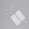 Fabricante Mayorista de Almohadillas de Electrodo de 2.0 mm Autoadhesivas No Tejidas Tipo Pinza Parches de Fisioterapia y Masaje para Dispositivos de Electroterapia de Baja y Media Frecuencia