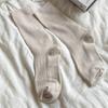 Calcetines 2023 para mujer otoño e invierno nuevos calcetines de felpa de media pantorrilla calcetines de algodón de hilo fino para mujer