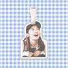 Etiqueta de equipaje Meng Meiqi, colgante de cadena para mochila escolar, adorno colgante, etiqueta periférica TikTok del mismo estilo
