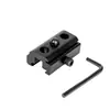 Adaptador Tático de Liberação Rápida para Exterior Conector de Três Furos Fivela de Conexão Acessórios para Tripé Atacado Cabeça Intercambiável Alta Resistência