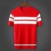 Camiseta de verano japonesa diaria para hombre de moda, marca de moda, tendencia literaria, manga corta, cuello redondo, estándar, moda juvenil, nuevo estilo