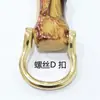 Accesorios para Bolsas Asa de Bambú DIY Material para Bolsas Hechas a Mano Color Madera Original Anillo de Bambú Asa de Bambú para Bolsa Lista para Usar Le De Zhu