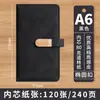 Cuaderno A6 Hecho a Medida con Cierre, Bloc de Notas de Alta Calidad para Oficina y Estudio, Cuaderno Portátil de Bolsillo