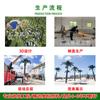 Jardim Ruizheng de Pequim 168 Coqueiros Artificiais Paisagismo de Engenharia Playground Jardim Botânico Decoração de Planta Verde Falsa