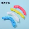 Touca de Banho Descartável PE Novo Material Elástico na Cabeça Impermeável Espessada Tira Longa Hotel Motel Salão de Beleza Banho Fabricante