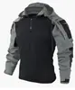 Modelo nuevo transfronterizo, traje de rana de asalto de segunda generación, chaqueta de camuflaje táctica, de manga larga, corte holgado, elástica y transpirable para hombre, adecuada para actividades al aire libre