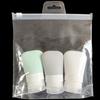 Botella de Viaje Recargable Silicona Suave Portátil Champú Gel de Ducha Limpiador Facial Artículos de Aseo Almacenamiento al Mayoreo