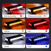 Luz de techo COB para automóvil, luz de techo para camión de rescate, luz intermitente LED de advertencia de apertura, luz estroboscópica roja y azul