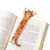 Marcador de Página com Formato de Gato e Padrão de Gatinhos em Acrílico para Livros - Novo Produto Transfronteiriço