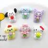 Dibujo Animado KT ramo flor Sanrio resina accesorios diy pegamento de crema funda de teléfono accesorios para el cabello accesorios para el cabello cuerda para el cabello material