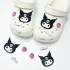 Acessórios de decoração de sapatos DIY para Crocs, fivelas decorativas fofas de pelúcia 3D de desenhos animados, leão e gato do zoológico para a superfície do sapato