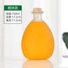 Botella de Vino Pequeña Transparente, Botella Vacía, Botella de Vidrio para Bebidas, Botella para Vino de Frutas Casero, Frasco Pequeño Sellado para Vino, Botella de Vino, Botella de Vino Blanco, Botella Esmerilada
