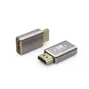 Adaptador HD Mini Macho para HDMI Fêmea Micro Macho para HDMI Fêmea 8K/60Hz Versão Liga de Alumínio 2.1