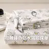 Sábana Impermeable Pieza Única Barrera contra Orina A Prueba de Manchas para Niños Orina de Gato Sábana para Cama Esterilla Protectora Lavable a Máquina Alfombrilla Anti-Orina para Todas las Estaciones