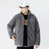 Jaqueta leve de plumas de pato branca masculina inverno masculino Novo gola alta espessada quente casaco de lã de cordeiro casal moda
