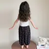 Conjunto de Chaleco de Dibujos Animados de Moda de Verano para Niñas, Atuendo de Verano para Bebés Niñas, Conjunto de Dos Piezas Anti-Mosquitos, Lindo, Casual y Dulce