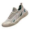 Sapatos masculinos 2023 outono novos sapatos casuais tênis de corrida masculino juventude sapatos de trabalho pretos uma geração de cabelo