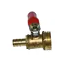 Accesorios rociadores de agua para frenos de camiones de servicio pesado, interruptor rociador de agua, grifo de bola, boquilla de válvula de descarga de agua de cobre puro