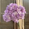5 Cabezas sueño hortensia boda decoración auditorio flor falsa decoración hogar flor simulación fila de flores camino flor hortensia pared