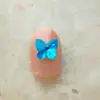 Arte de Uñas Grande, Mediano y Pequeño Mariposa de Cristal Fondo Puntiagudo Diamante Super Brillante Diamante para Uñas Diamante para Uñas Multicolor Joyería de Uñas Diamante de Mariposa Popular