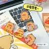 Clip de Pescado Globo de Dibujos Animados de PP, Clip de Nota de Conejillo de Indias Lindo de Acrílico, Clip para Exámenes de Estudiante, Clip Sellador para Snacks
