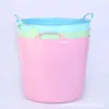 Banheira portátil de plástico grande banheira de armazenamento multiuso banheira de couro banheira infantil espessa cesto de roupas sujas