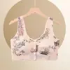 Venda Direta da Fábrica, Modelo Mais Vendido Transfronteiriço no Sudeste Asiático, Sutiã Beauty Back Sem Costura com Fecho Frontal, Sutiã Sem Fio Push-Up para Mulheres de Meia-Idade e Idosas