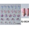 Pegatinas Transfronterizas para Uñas New Nail Art ins Fudge 5D Estéreo Sirena Ji Haiyang Cola de Pez Concha Pegatina Adhesiva para Uñas