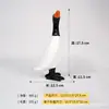 Nuevas Figuras de Animales de la Familia Pato y Oso de Cabeza Inclinada de Venta Caliente Transfronteriza Decoraciones de Resina para Entrada del Hogar, Sala de Estar y Jardín