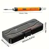 Soldador de estaño USB portátil recargable de 5V8W sin cable para soldadura y reparación, Mini juego de soldador doméstico con batería de litio