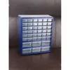 Caja de Almacenamiento para Artículos Varios de Escritorio Plástico Simple Tipo Cajón Compartimentada Caja de Herramientas para Piezas Clasificación y Organización Hogar Montado en Pared