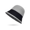 8441 Nuevo Sombrero de Pescador para Primavera y Otoño Estilo Coreano Más Fácil de Combinar Sombrero de Cubeta Estilo Japonés Sombrero Pequeño que Revela la Cara Sombrero de Cubeta de Punto de Invierno para Mujer